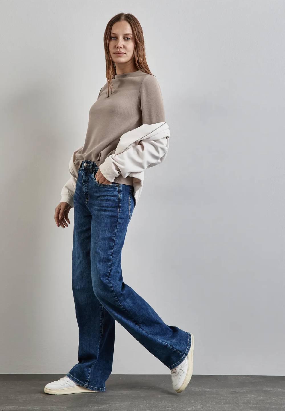 Street One Turtleneck Struktur-Shirt Preisnachlass