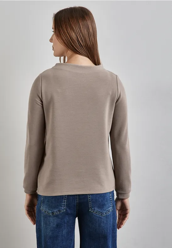 Street One Turtleneck Struktur-Shirt Preisnachlass