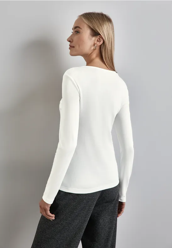 Street One Shirt mit Herzausschnitt Osterangebot