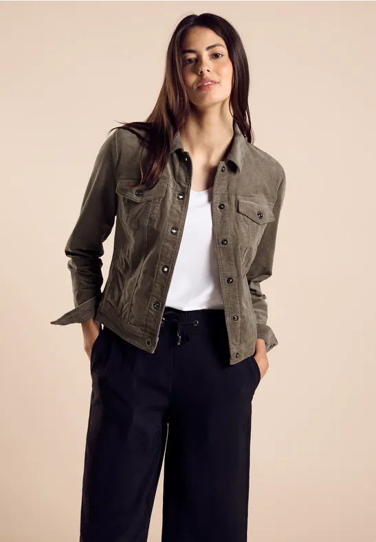Street One Kurze Cordjacke Vatertagsangebot