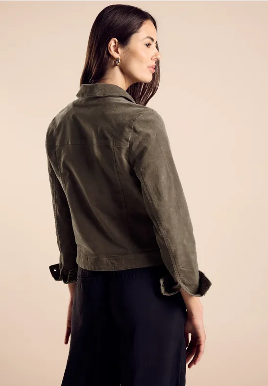 Street One Kurze Cordjacke Vatertagsangebot