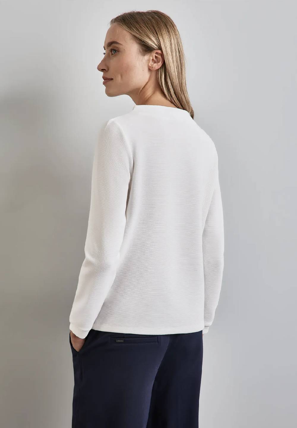 Street One Turtleneck Struktur-Shirt Jubiläumsangebot