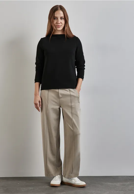 Street One Turtleneck Struktur-Shirt Neueste Mode