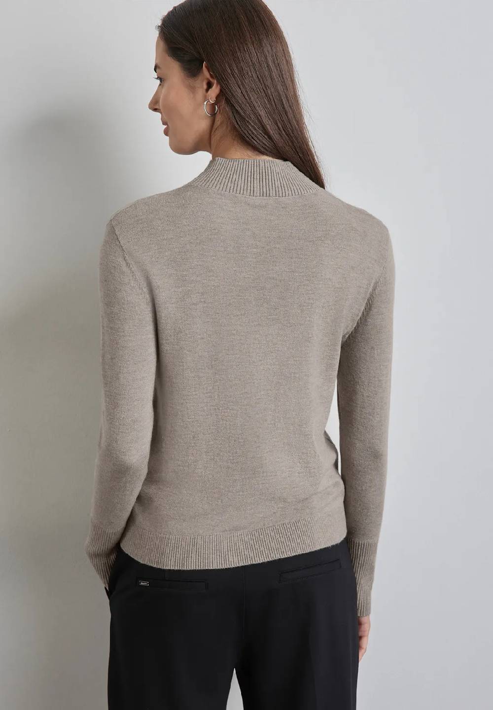 Street One Basic Turtleneck Pullover Bestseller