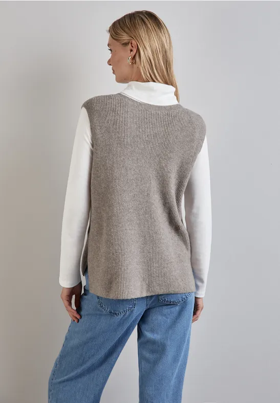 Street One Ärmelloser Pullover Räumungsverkauf