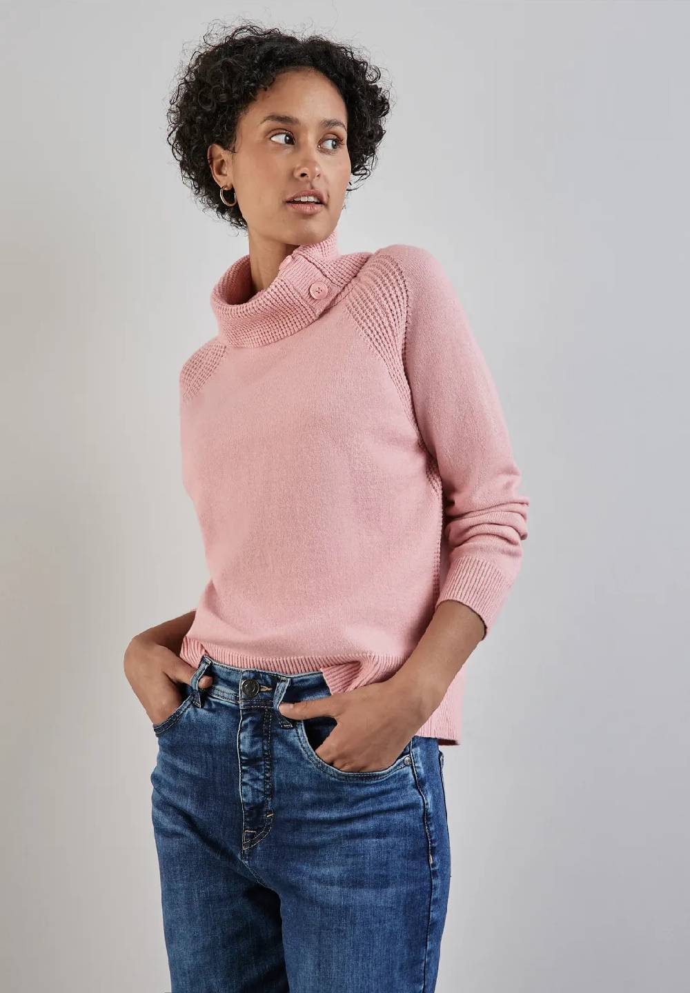 Street One Pullover mit Stehkragen Riesige Ersparnisse