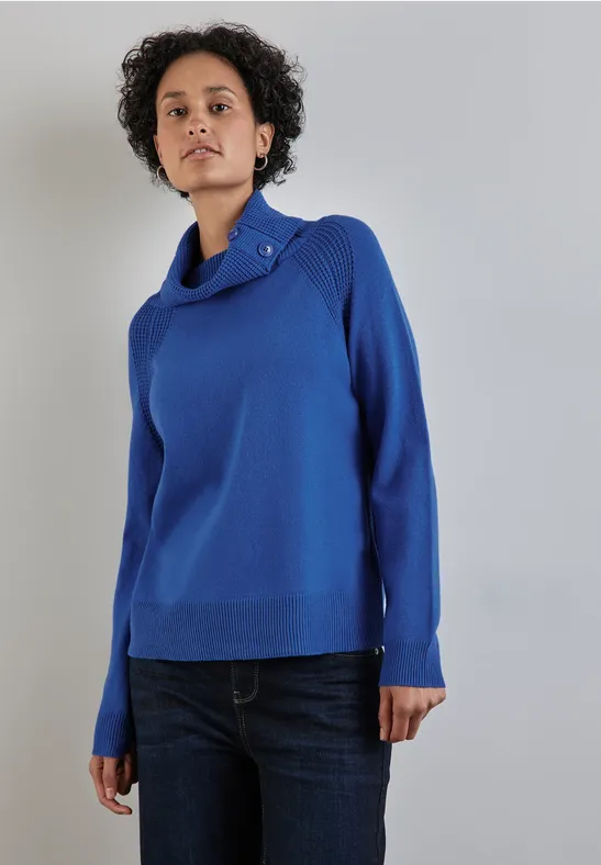 Street One Pullover mit Stehkragen Tiefpreis