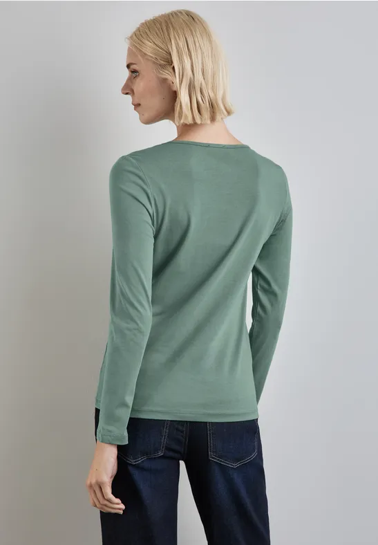Street One Basic Langarmshirt Super Sparpreis