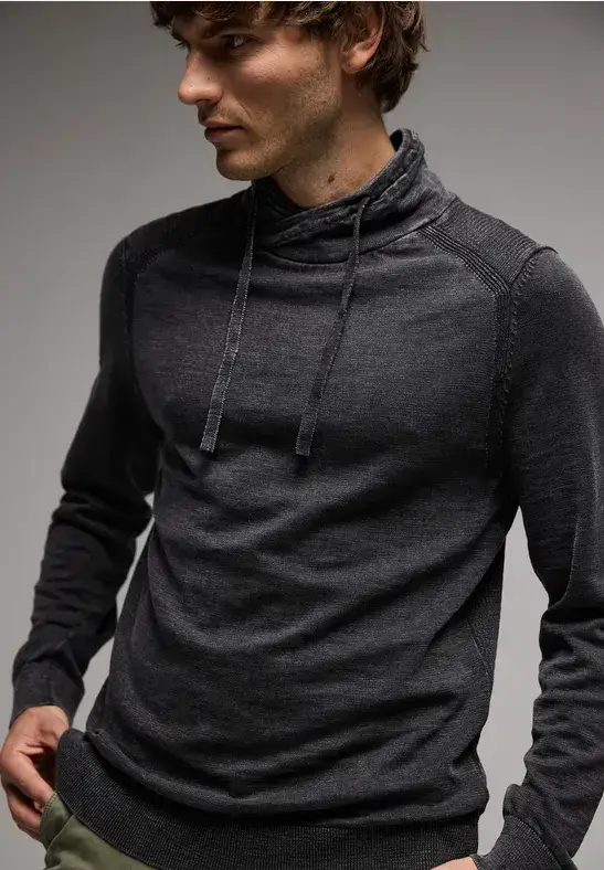 Street One Pullover in Washed-Optik Letzte 3 Tage