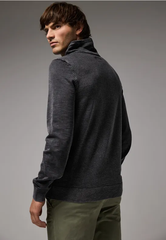 Street One Pullover in Washed-Optik Letzte 3 Tage