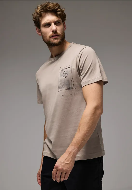 Street One T-Shirt mit Chestprint JETZT KAUFEN
