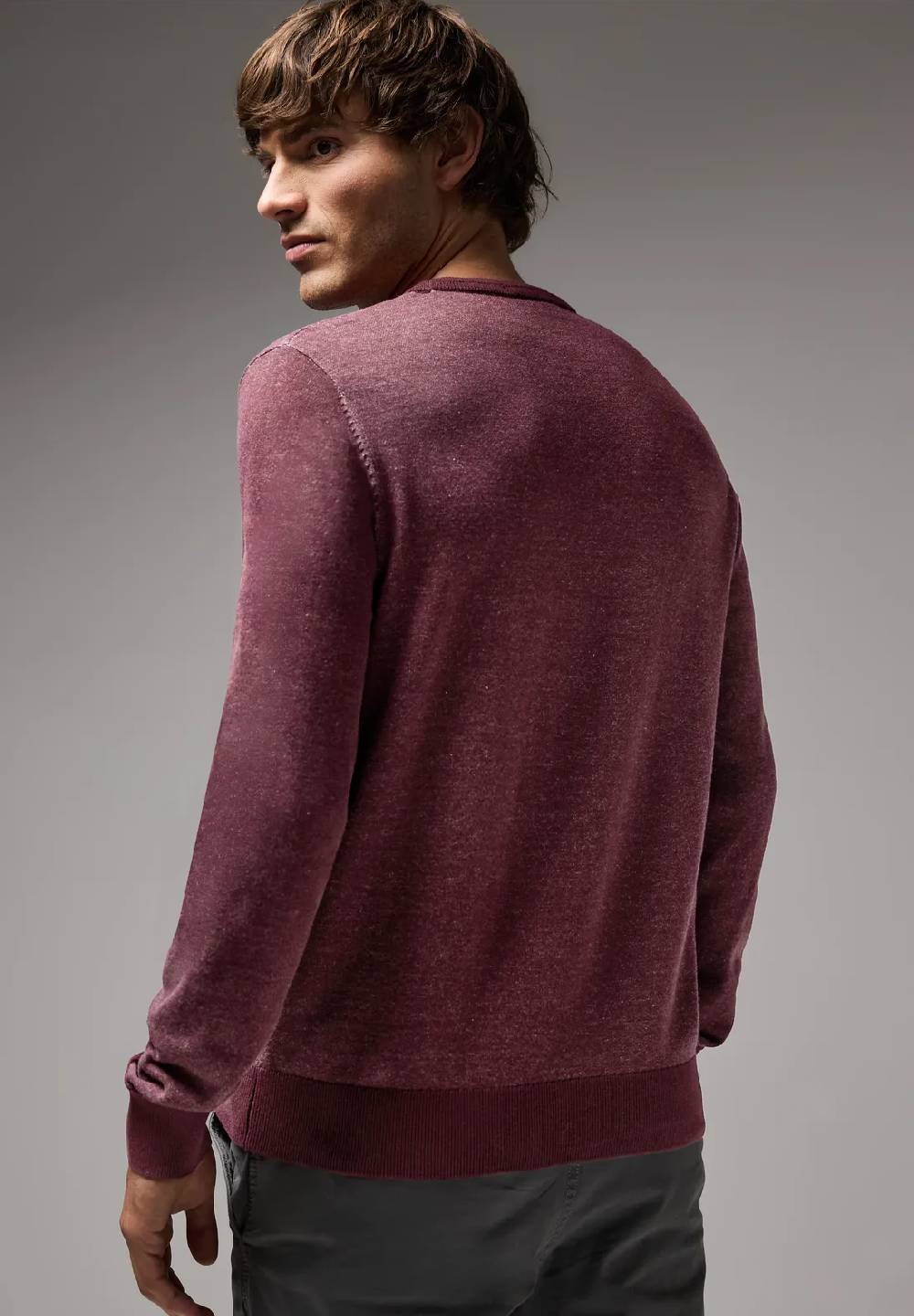 Street One Pullover in Two Tone Optik Nur für heute