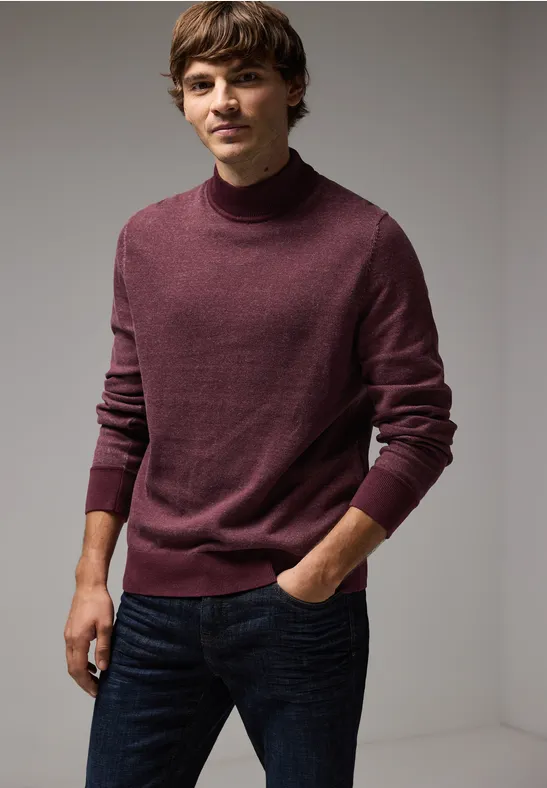 Street One Pullover in Two Tone Optik Sonderangebot der Fabrik