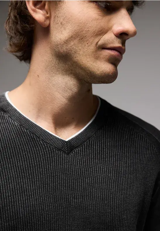 Street One Pullover in Washed-Optik Vierteljährliche Förderung