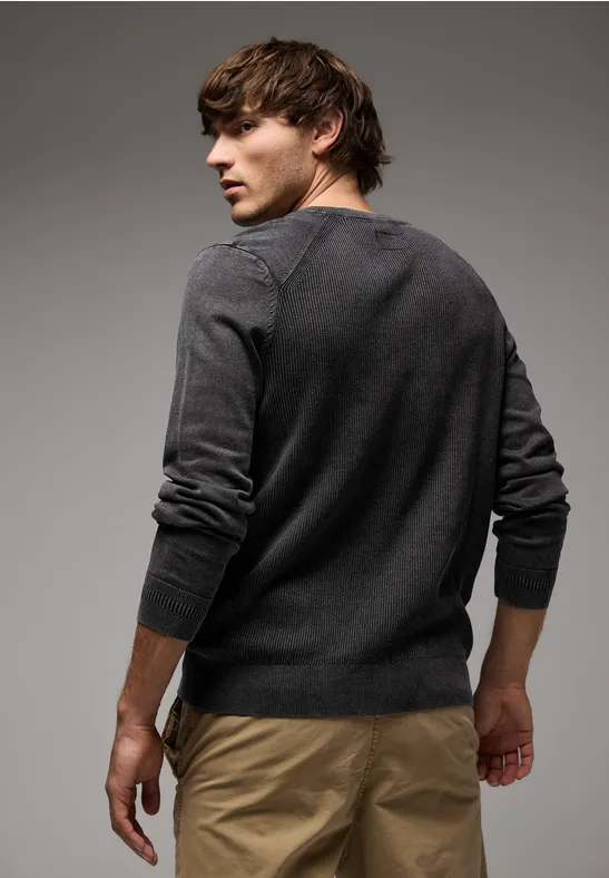 Street One Pullover in Washed-Optik Vierteljährliche Förderung