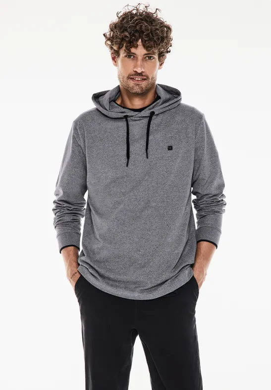 Street One Pique-Kapuzenshirt Clearance-Verkauf