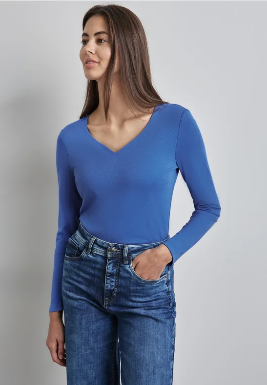 Street One Shirt mit Herzausschnitt Online