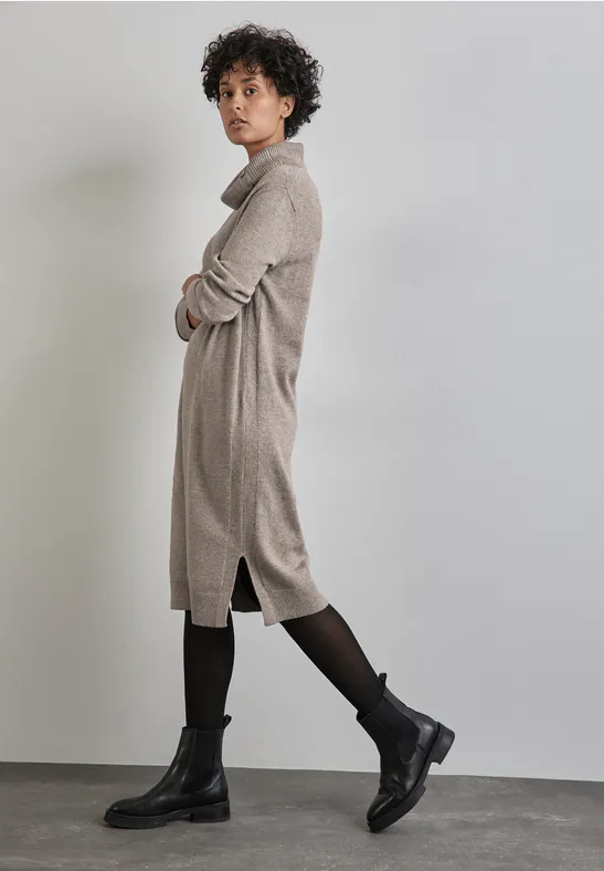 Street One Feinstrickkleid mit Knöpfen Outlet