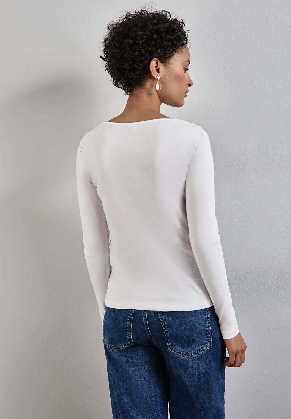 Street One Shirt mit Herzausschnitt Kostenloser Versand
