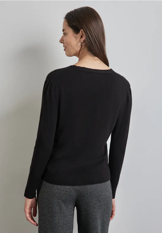 Street One Strickpullover mit Details Rabatt
