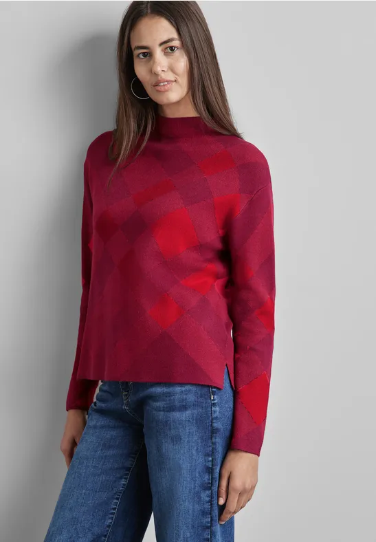 Street One Karierter Pullover Versandkostenfrei