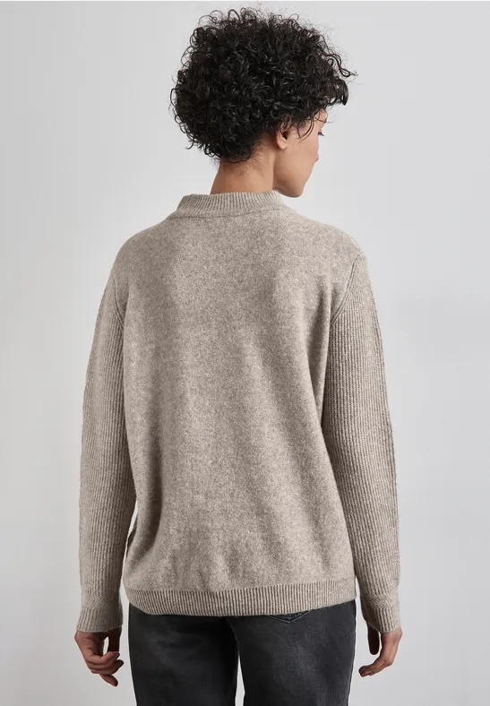Street One Pullover mit Strickmuster Großer Ausverkauf