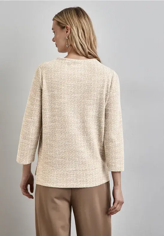 Street One Bouclé Shirt Flash Sale