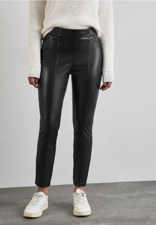 Street One Beschichtete Hose Online Shopping
