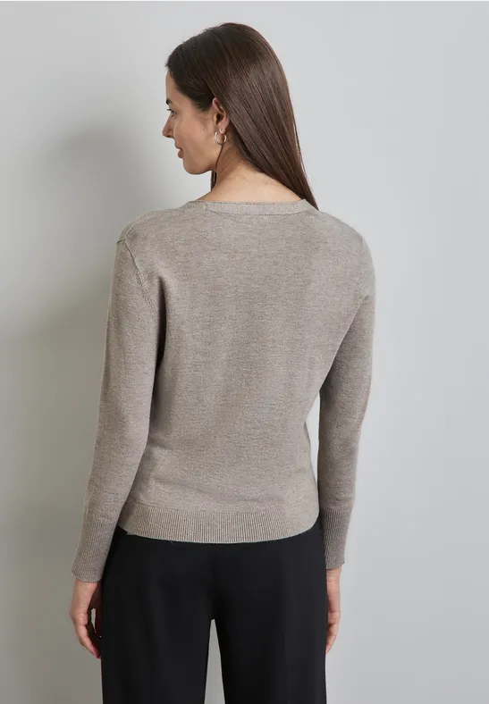 Street One Strickpullover mit Details Weihnachtsangebot