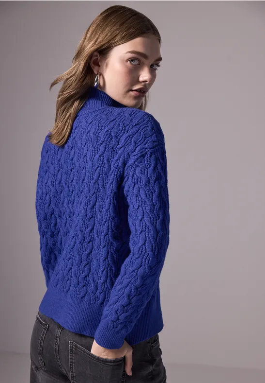Street One Kurzer Strickpullover Valentinstagsangebot