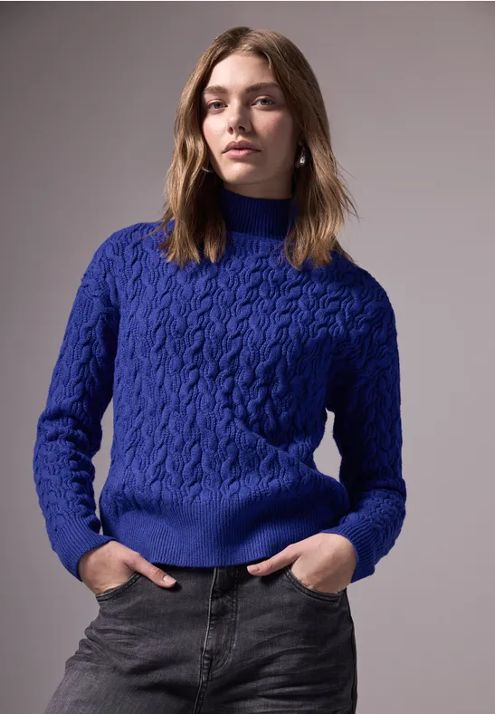 Street One Kurzer Strickpullover Valentinstagsangebot