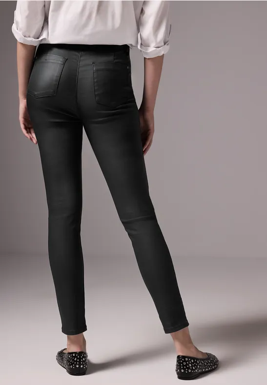Street One Hose im Leder-Look Kostenlose Rückgabe