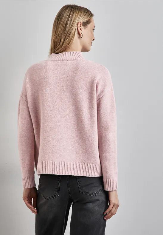 Street One Pullover mit Strickmuster Bis zu 50% Rabatt