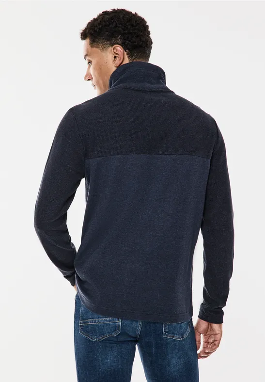 Street One Jaquard-Langarmshirt Nur noch ein Tag übrig