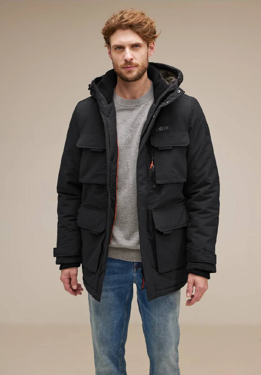 Street One Field Jacke mit Kapuze Super Rabatt