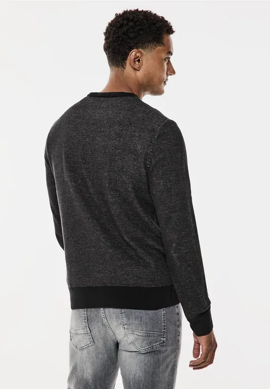 Street One Pullover in Two Tone Optik Riesige Rabatte