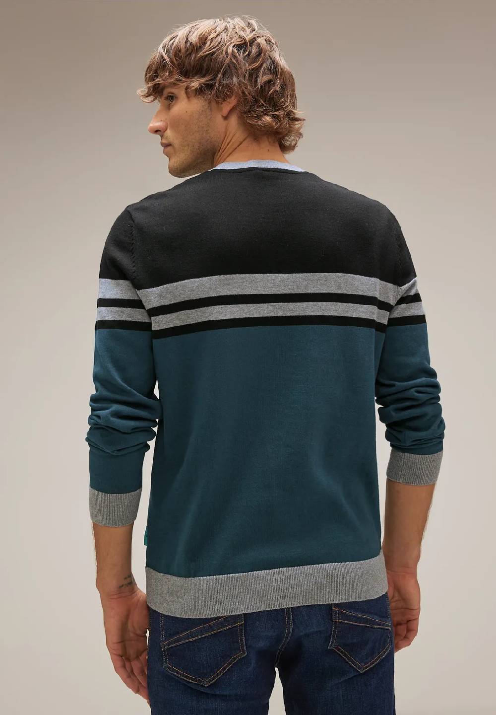 Street One Gestreifter Strickpullover Black Friday Preise