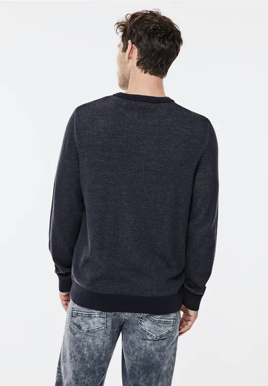 Street One Pullover in Two Tone Optik zollfrei