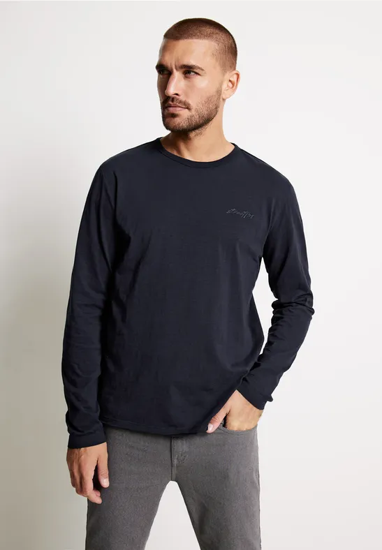 Street One Slub Langarmshirt Hotsell