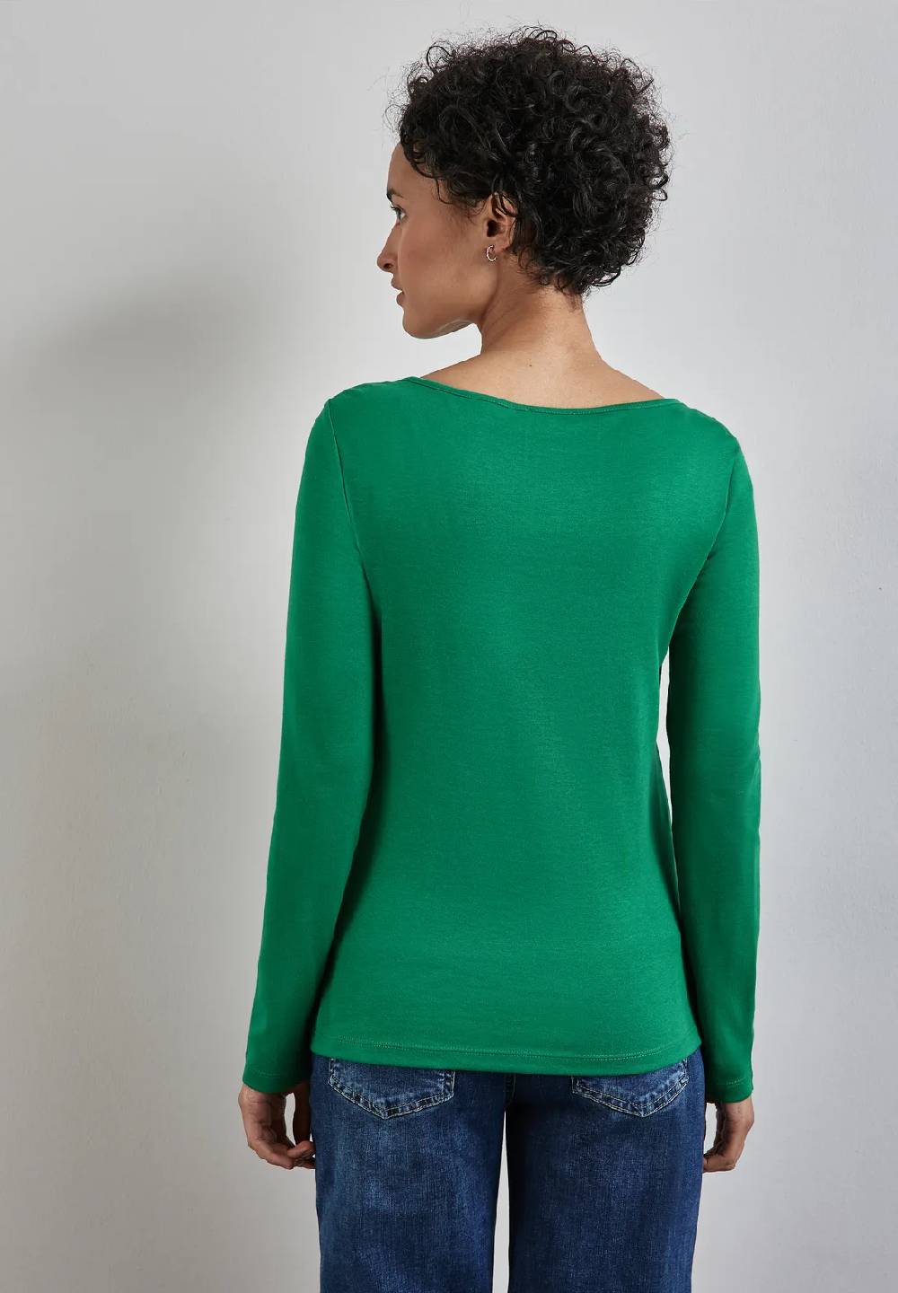 Street One Shirt mit U-Boot-Ausschnitt Kostenloser Versand