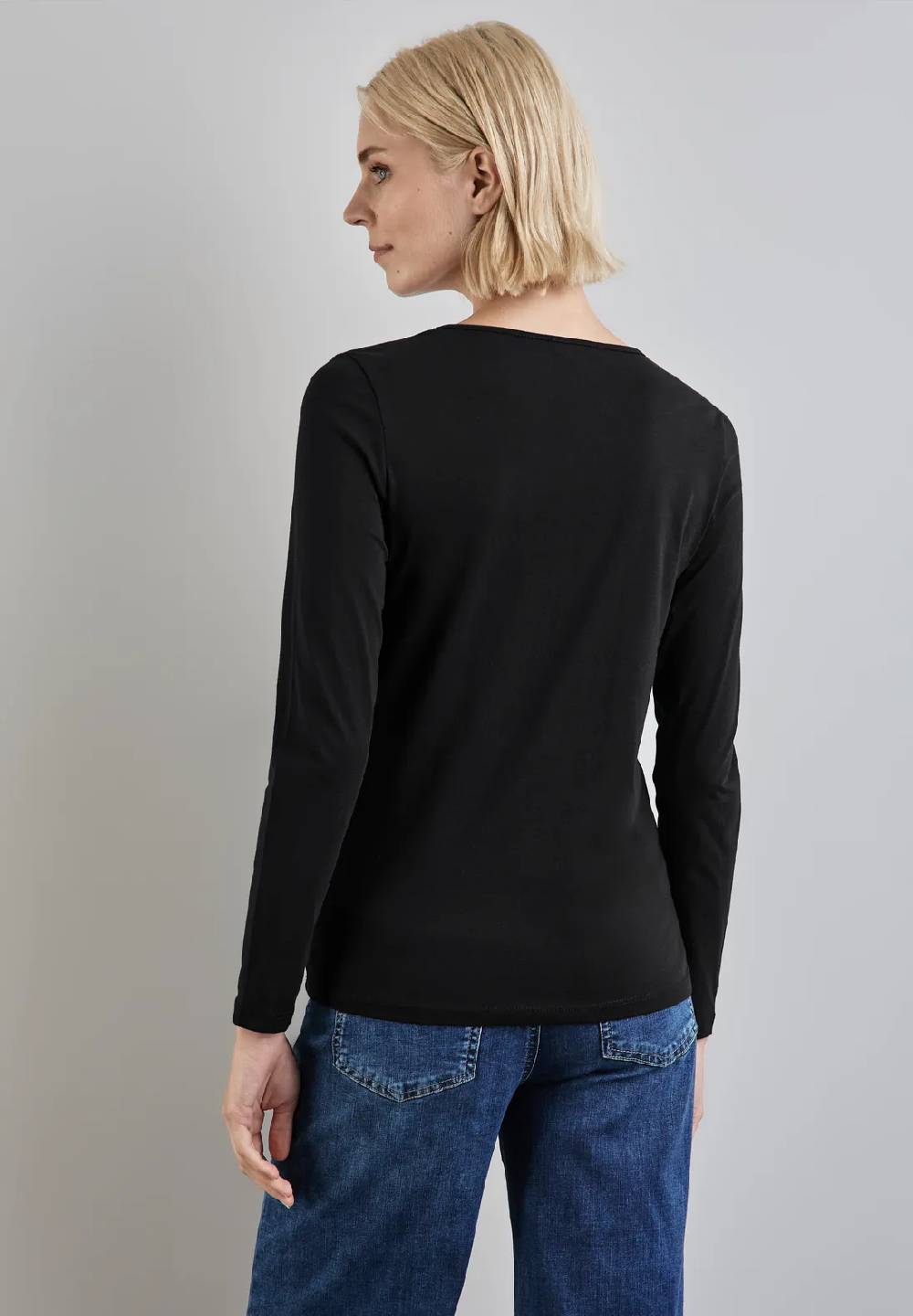 Street One Basic Langarmshirt Rabatt