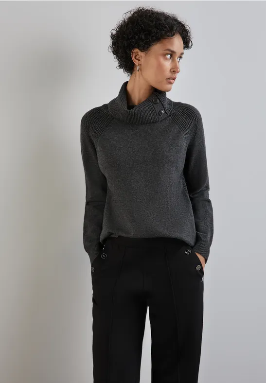 Street One Pullover mit Stehkragen Online Shopping