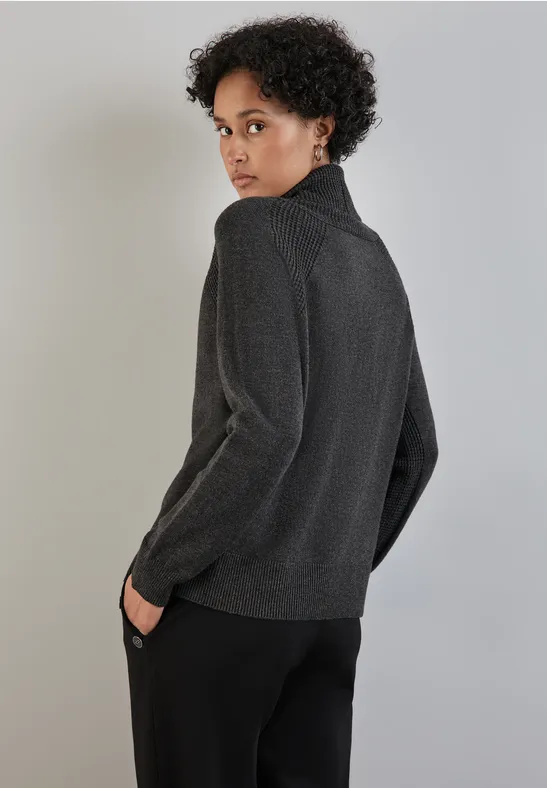 Street One Pullover mit Stehkragen Online Shopping