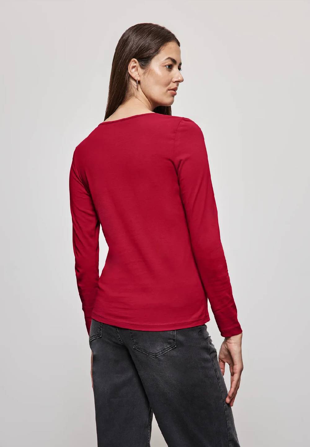 Street One Basic Langarmshirt Black Friday