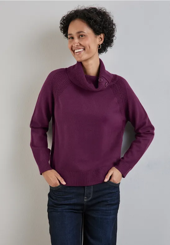 Street One Pullover mit Stehkragen Valentinstagsangebot