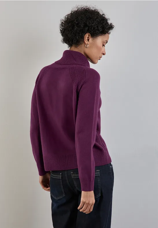 Street One Pullover mit Stehkragen Valentinstagsangebot