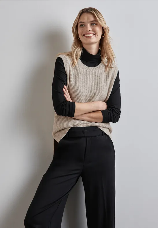 Street One Ärmelloser Pullover Lagerräumung
