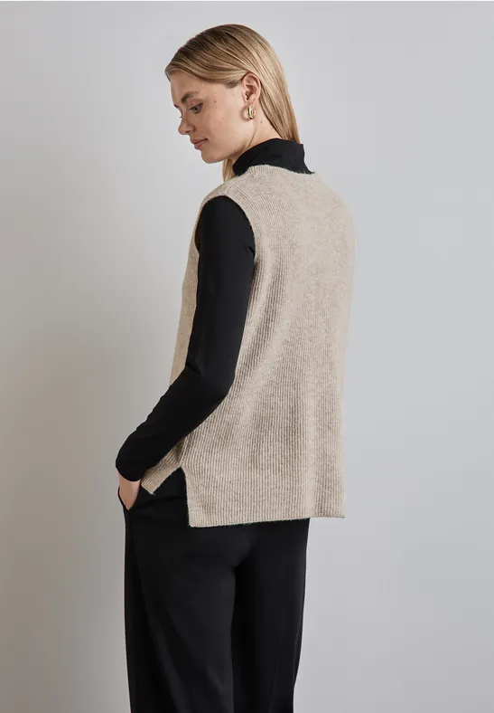 Street One Ärmelloser Pullover Lagerräumung