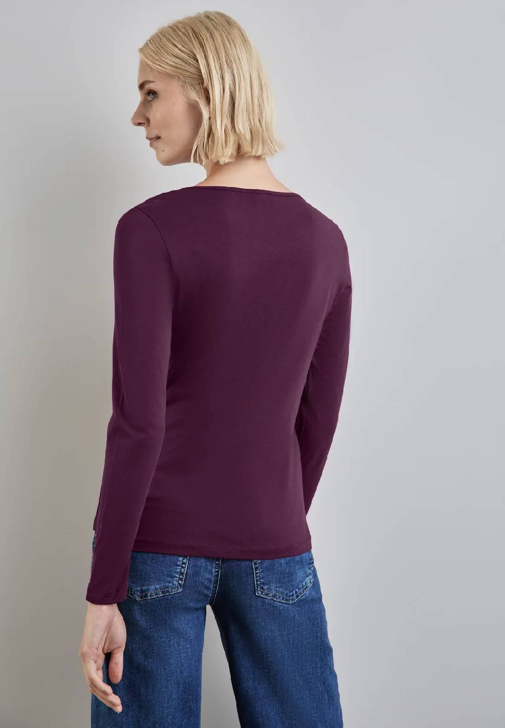 Street One Basic Langarmshirt Zeitlich begrenztes Angebot
