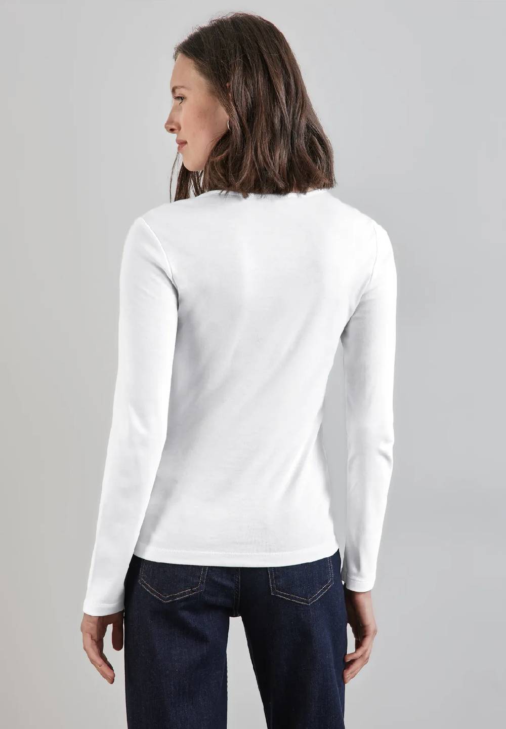 Street One Shirt mit Herzausschnitt Tägliche Deals